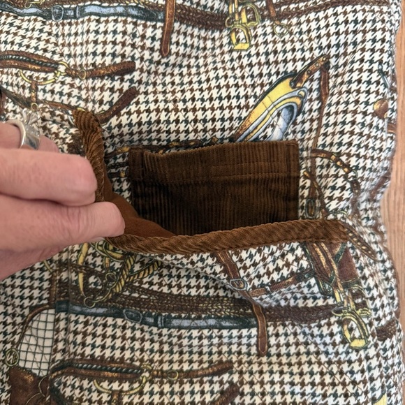 JONES NEW YORK SPORT Equestrian barn chore field coat Corduroy Jacket western - Picture 6 of 10